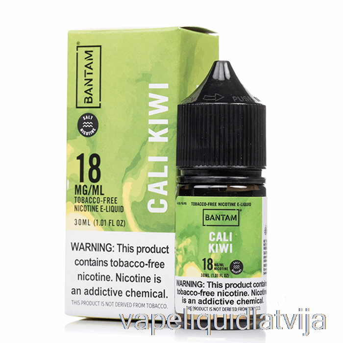 Cali Kivi Salts - Bantam Vape - 30ml 48mg Vape šķidrums